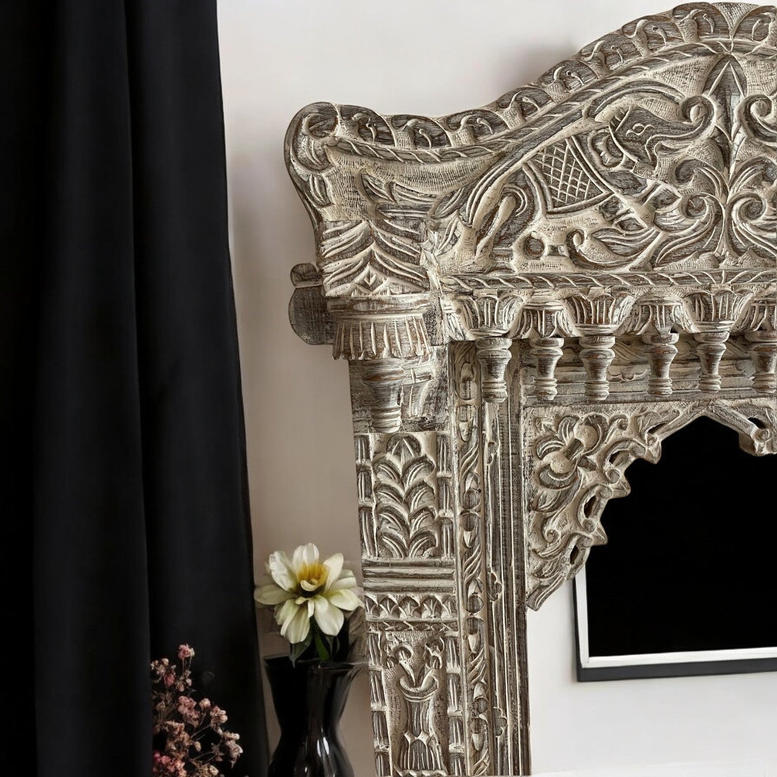 long mirror big wooden indian mirror large floor mirror rustic bathroom mirrors luxury wall vanity mirrors  jharokha mirror big mirror for wall antique wood mirrors vintage wood wall mirror farmhouse mirror full length wall mirror vintage floor mirror antique jharokha mirror entryway mirror carved Indian mirror rustic mirror frame vintage wall decor living room bedroom,vintage wall decor above bed,couch,around tv antique farmhouse bedroom wall decor, entryways Hand Carved Single Jharokha Wall Mirror – Larg
