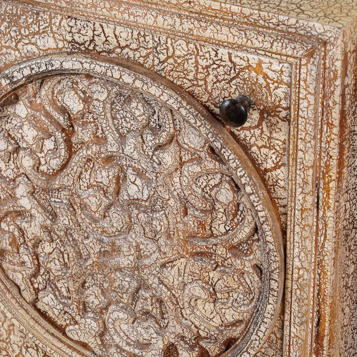 Aadira Carved Accent Cabinet - DOBRI ARTS AU