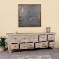 Aadya Ibiza Style Mango Wood Drawer Chest - DOBRI ARTS AU