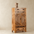Agnayi Rattan Door Storage Cabinet - DOBRI ARTS AU