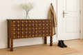 Aligarh Grand Studded Teak Wood Console Table - DOBRI ARTS AU