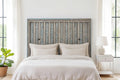 Anvaya Blue Floral Vintage Door Panel Headboard - DOBRI ARTS AU