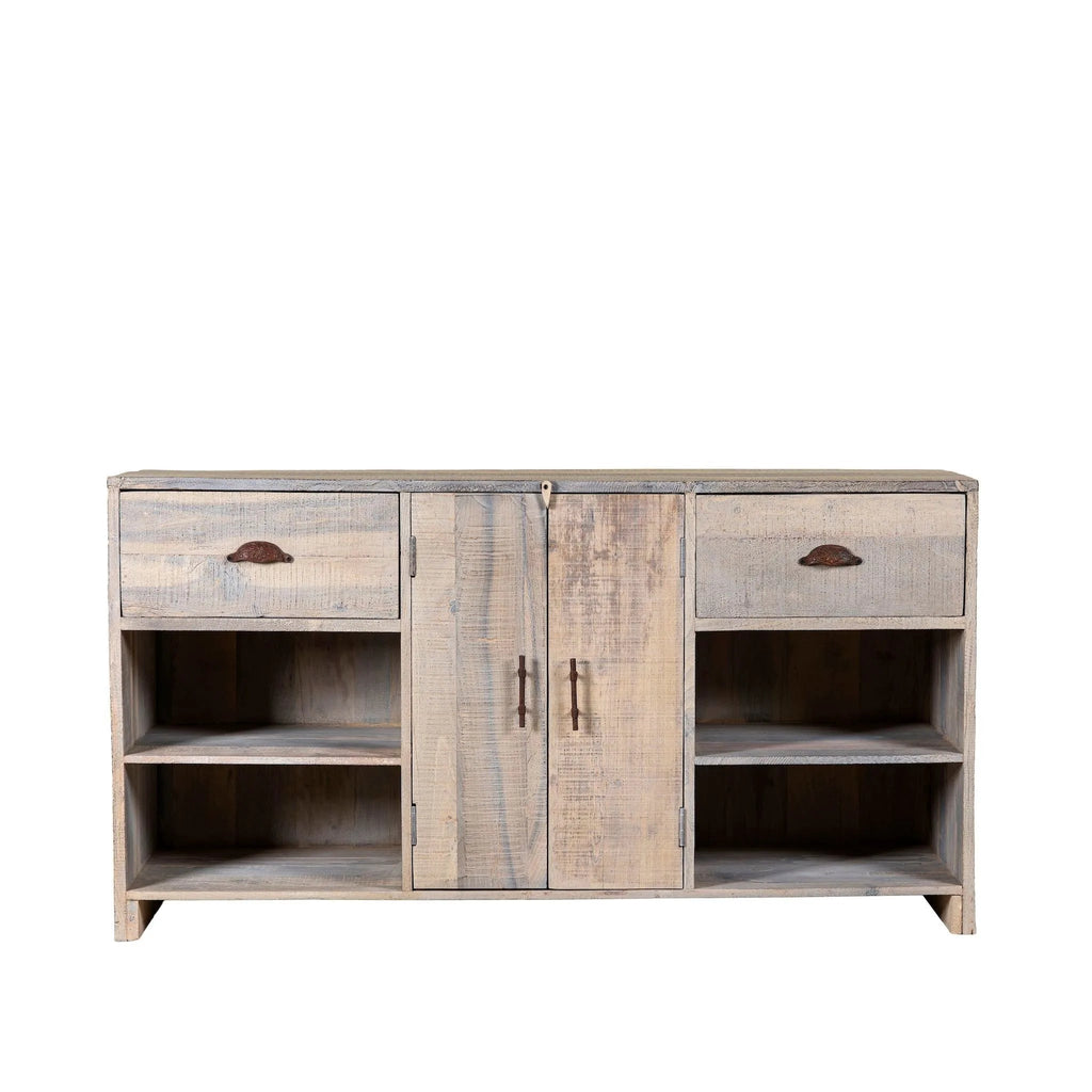 Aranya Rustic Wood Vanity Console - DOBRI ARTS AU