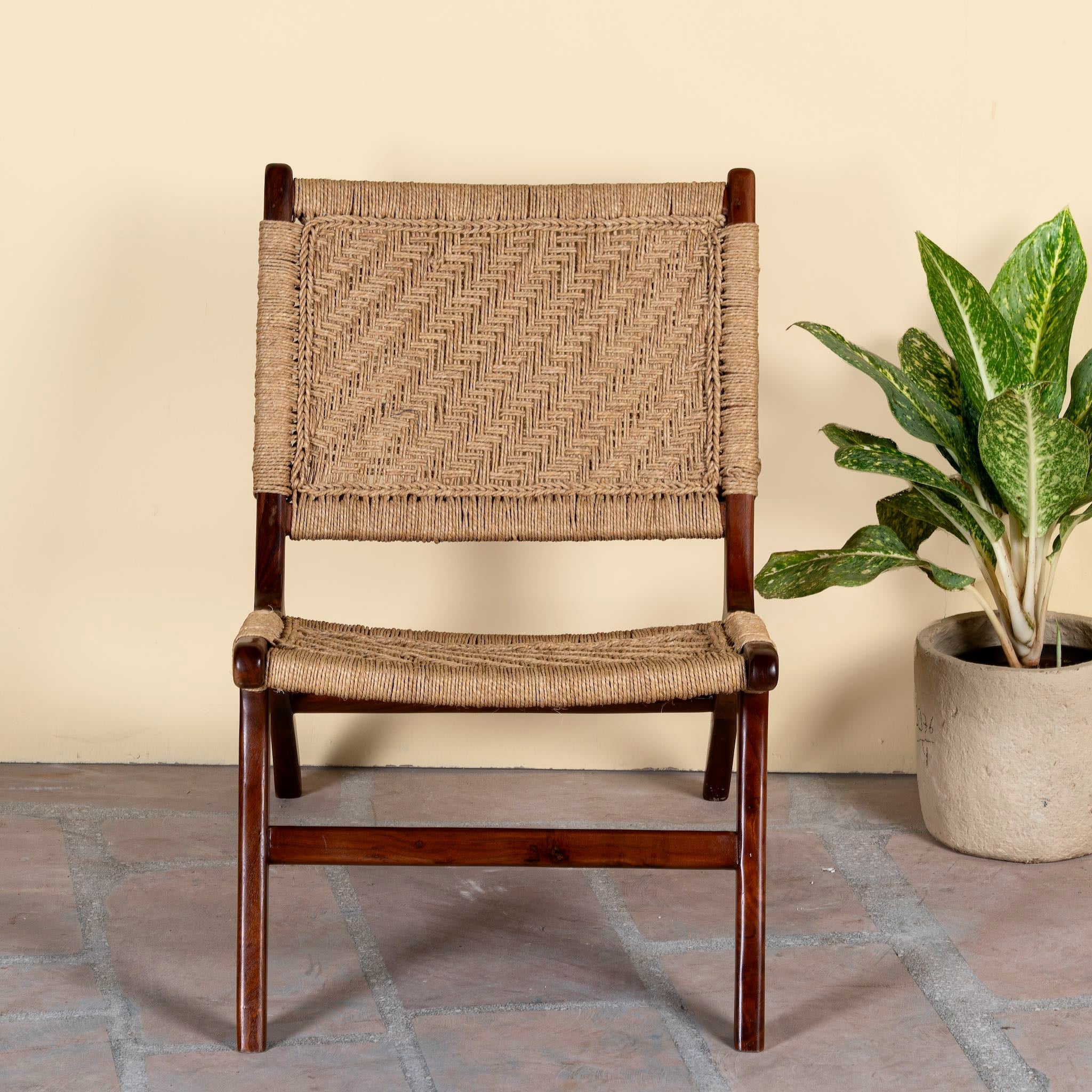 Arlo Woven Lounge Chair - DOBRI ARTS AU