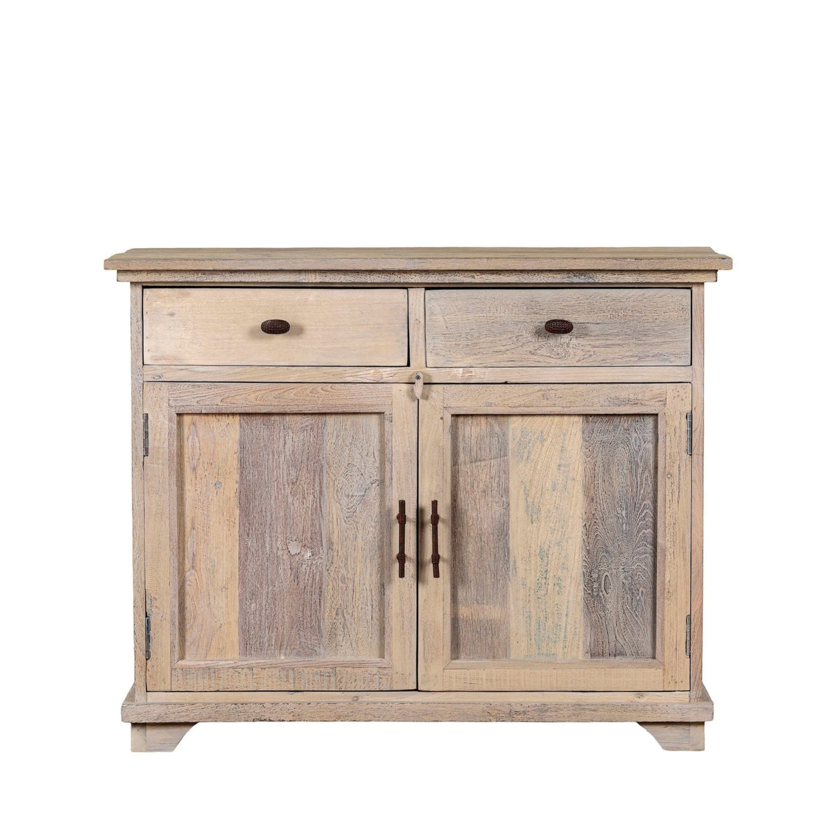 Atreyi Natural Wood Vanity Cabinet - DOBRI ARTS AU