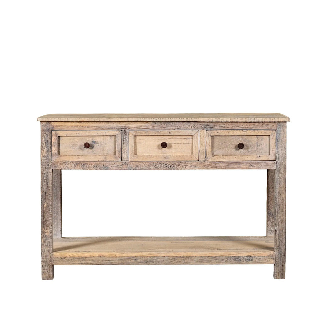 Aureva Rustic 3-Drawer Vanity Console - DOBRI ARTS AU