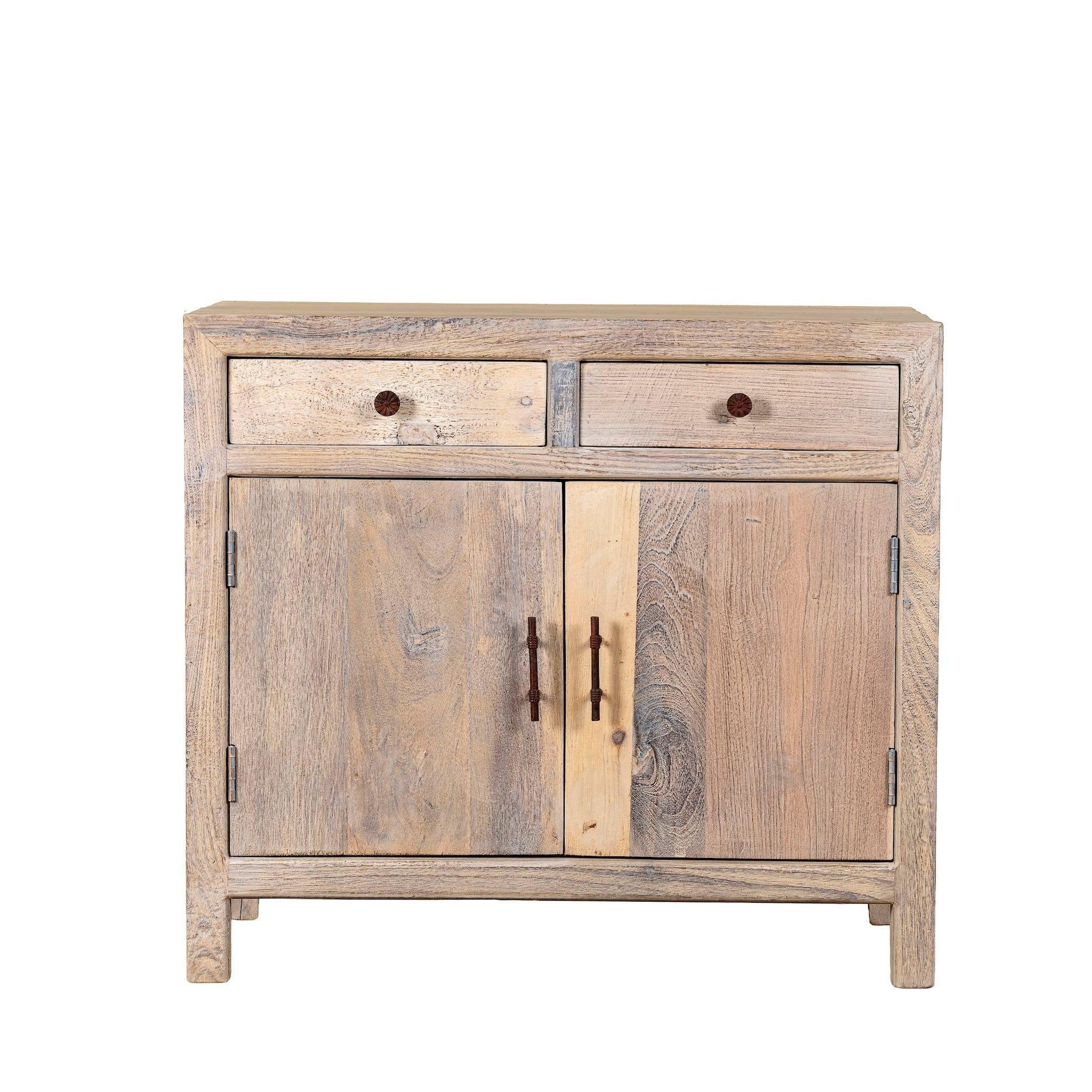 Avleen Sandblasted Wood Vanity Cabinet - DOBRI ARTS AU