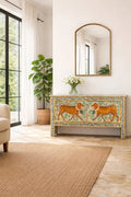 Baghira Hand-Painted Tiger Sideboard - DOBRI ARTS AU
