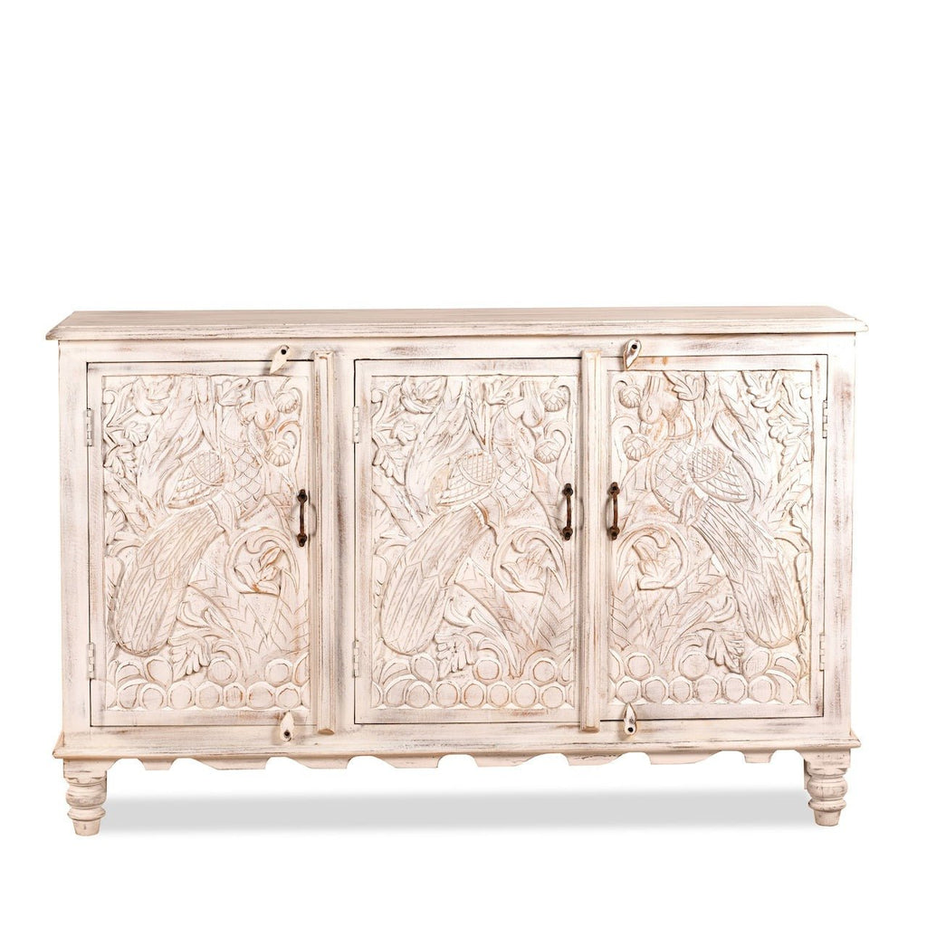 Blue Wooden Sideboard with Drawer Storage - DOBRI ARTS AU
