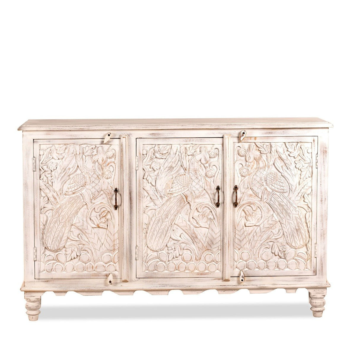Blue Wooden Sideboard with Drawer Storage - DOBRI ARTS AU
