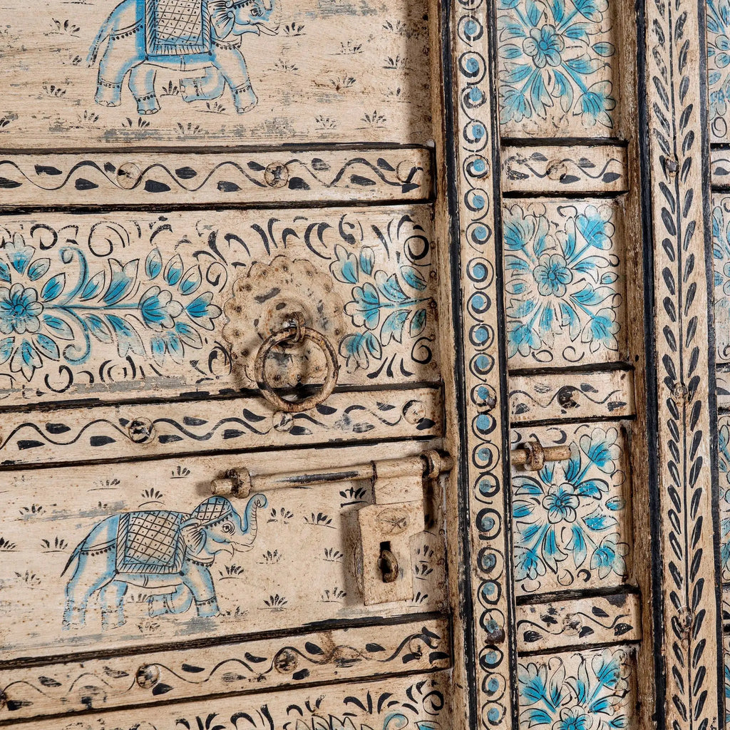 Chitrangi Elephant Heritage Door Panel - DOBRI ARTS AU