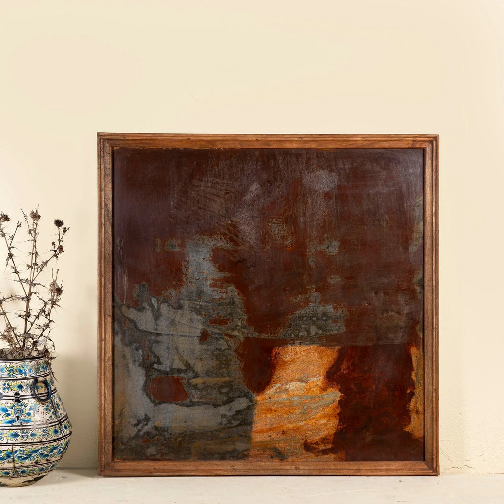 Corten Muse Abstract Framed Wall Art - DOBRI ARTS AU
