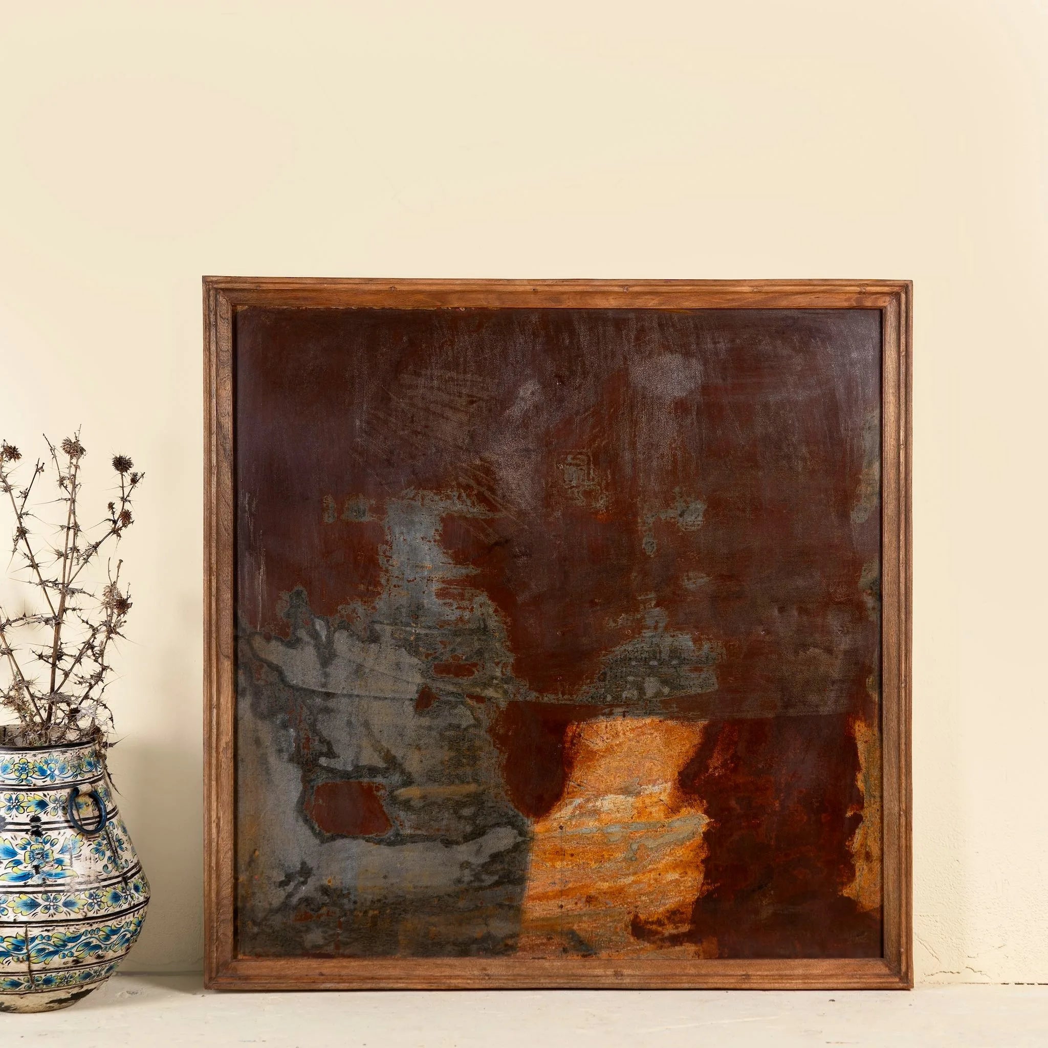 Corten Muse Abstract Framed Wall Art - DOBRI ARTS AU