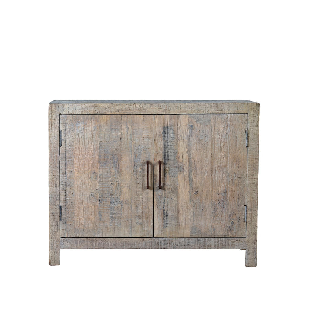 Dipak Rustic Wood Vanity Cupboard - DOBRI ARTS AU