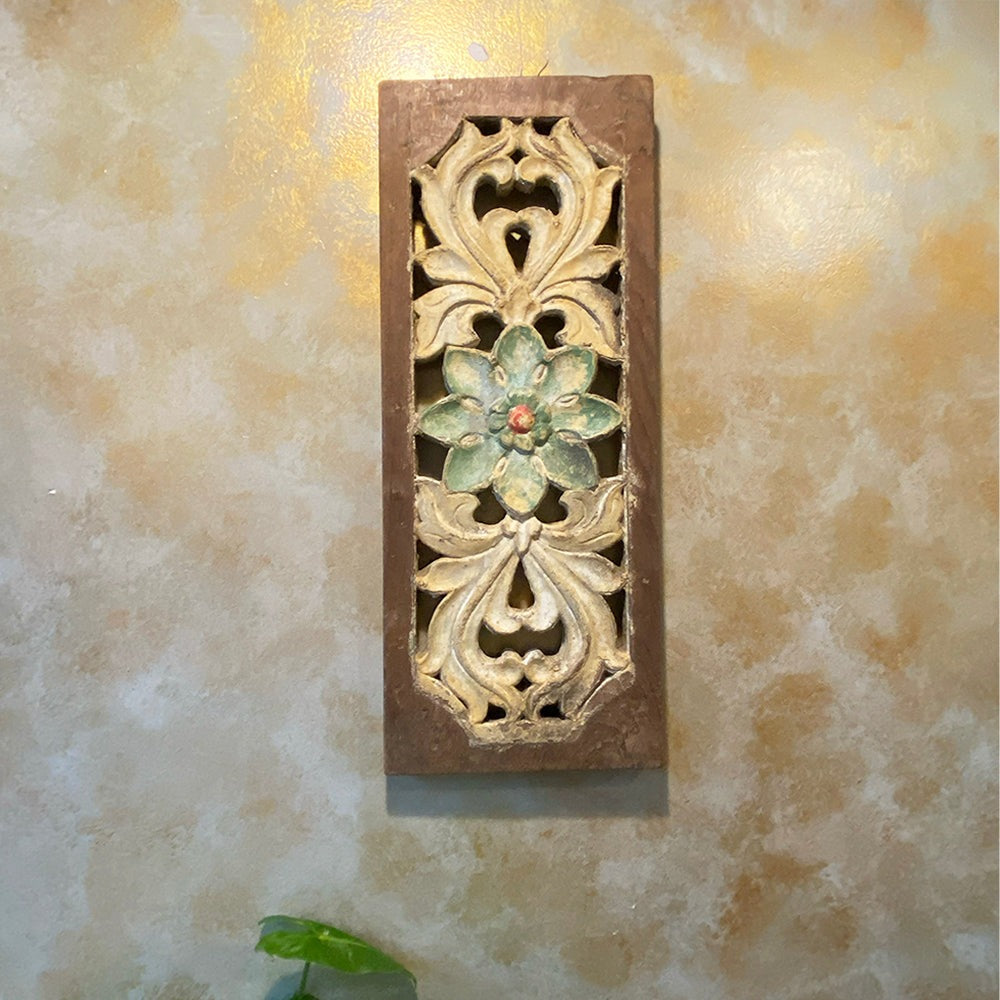 Intricately handcrafted wooden carved panel with vintage-inspired patterns, perfect for wall decor, vintage wall art, and antique home decor aesthetics.wall decor,
wall art,
wall accents,
large wall art,
big wall decor,
outdoor wall art,
wall hanging,