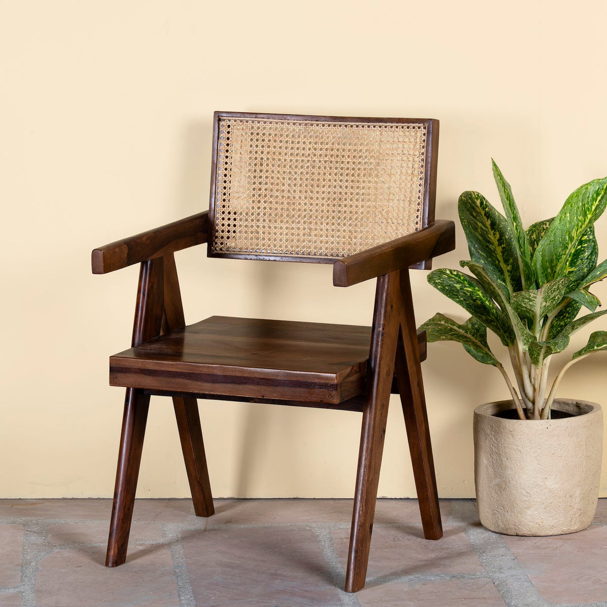 Eden Cane Accent Chair - DOBRI ARTS AU