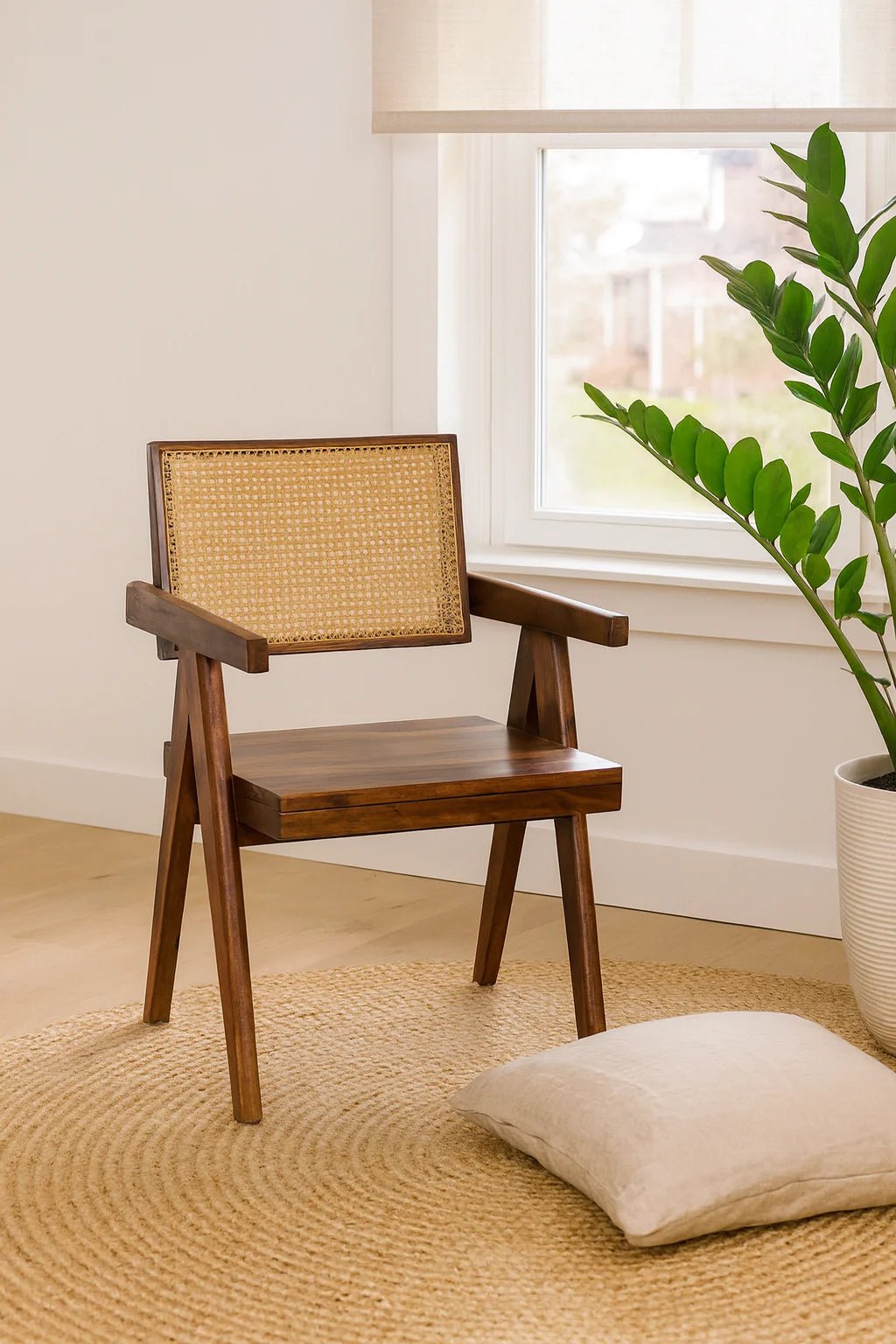 Eden Cane Accent Chair - DOBRI ARTS AU