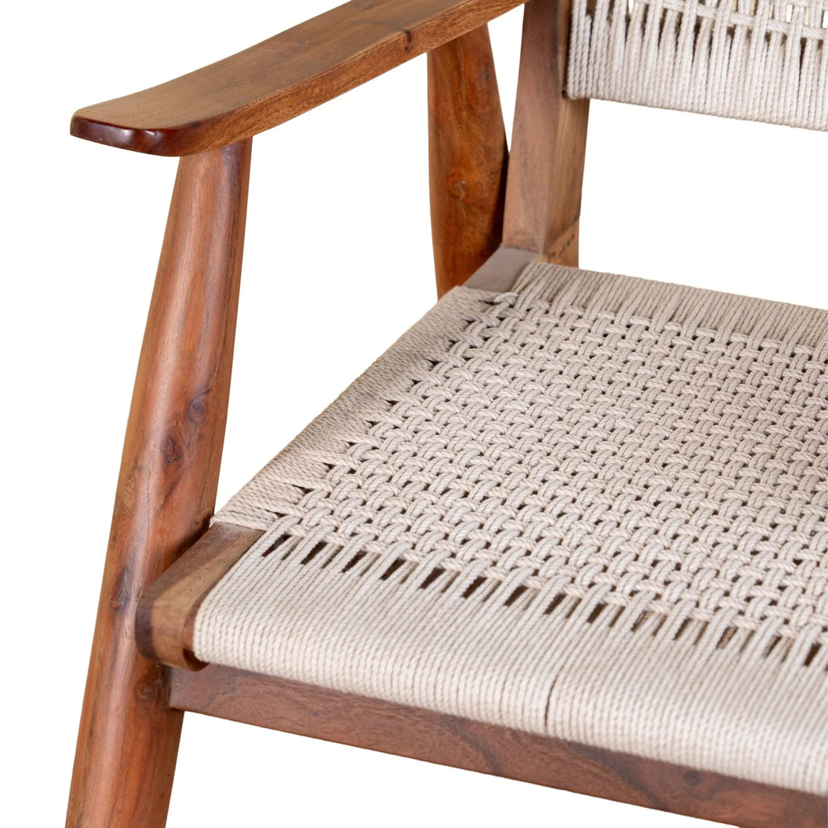 Elio Handwoven Lounge Armchair - DOBRI ARTS AU