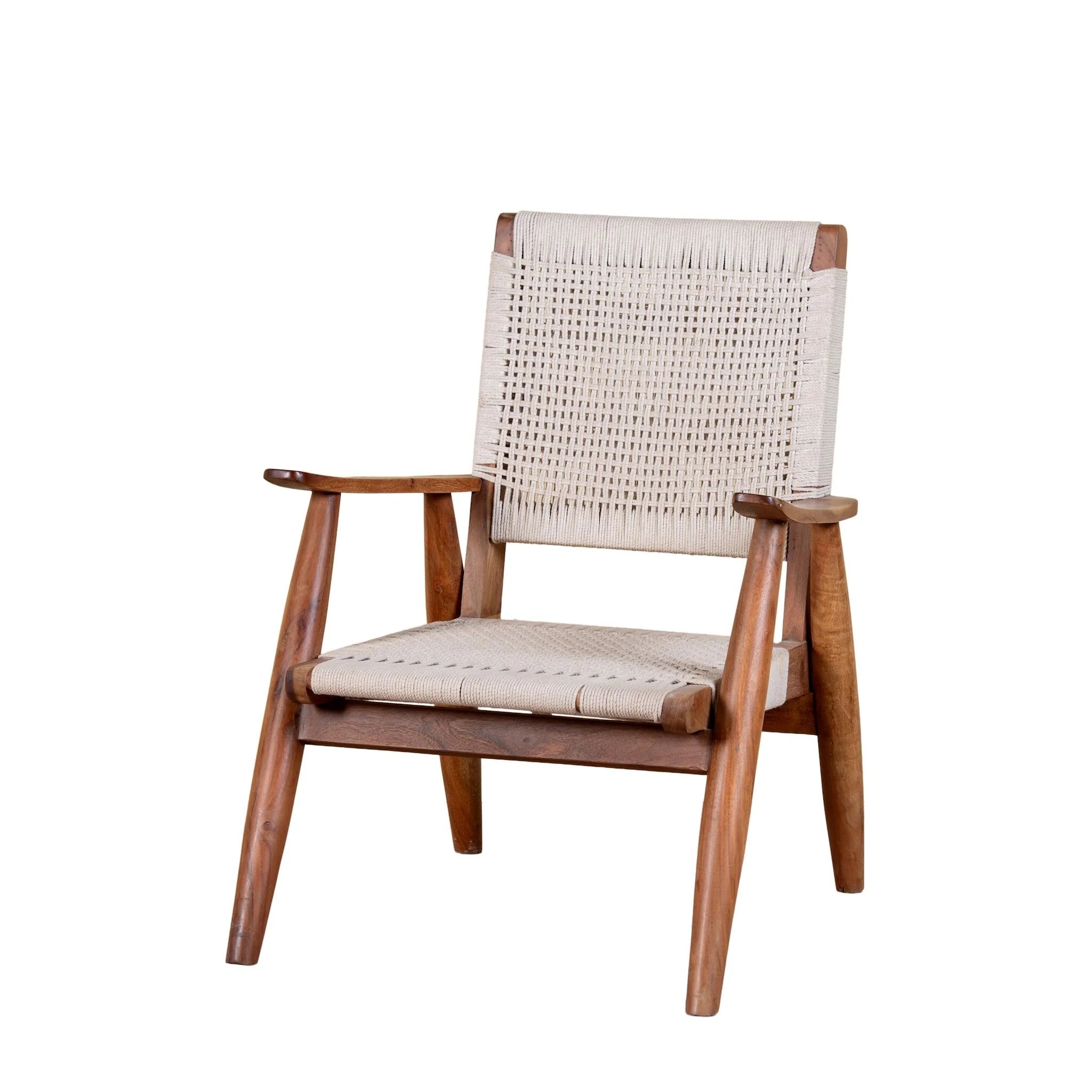Elio Handwoven Lounge Armchair - DOBRI ARTS AU
