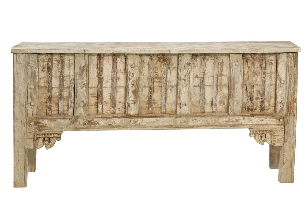 Eta Rustic Reclaimed Wood Console Table - DOBRI ARTS AU