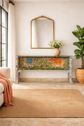 Gajraj Hand-Painted Elephant Console Table - DOBRI ARTS AU