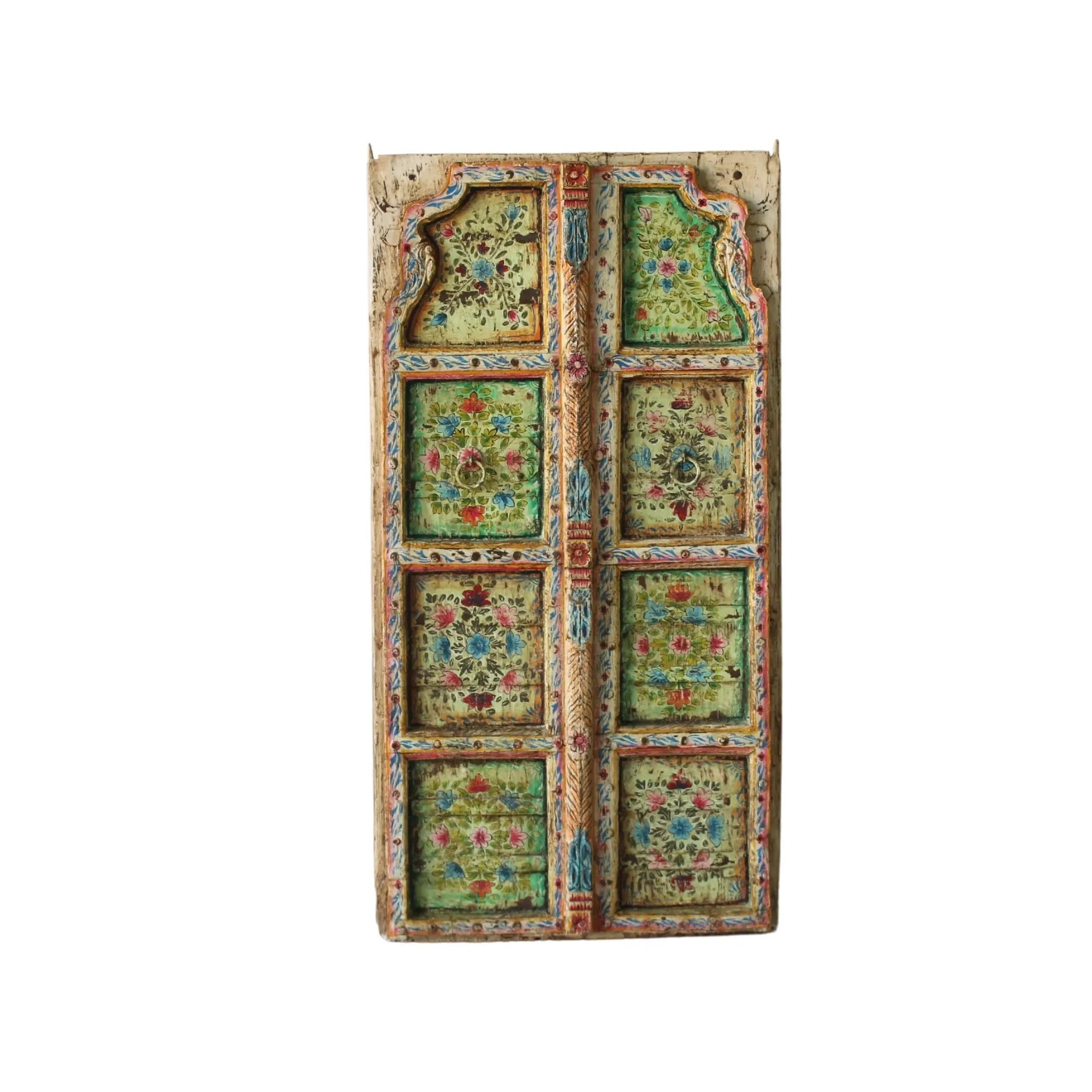 Gitra Hand-Painted Floral Door Panel - DOBRI ARTS AU