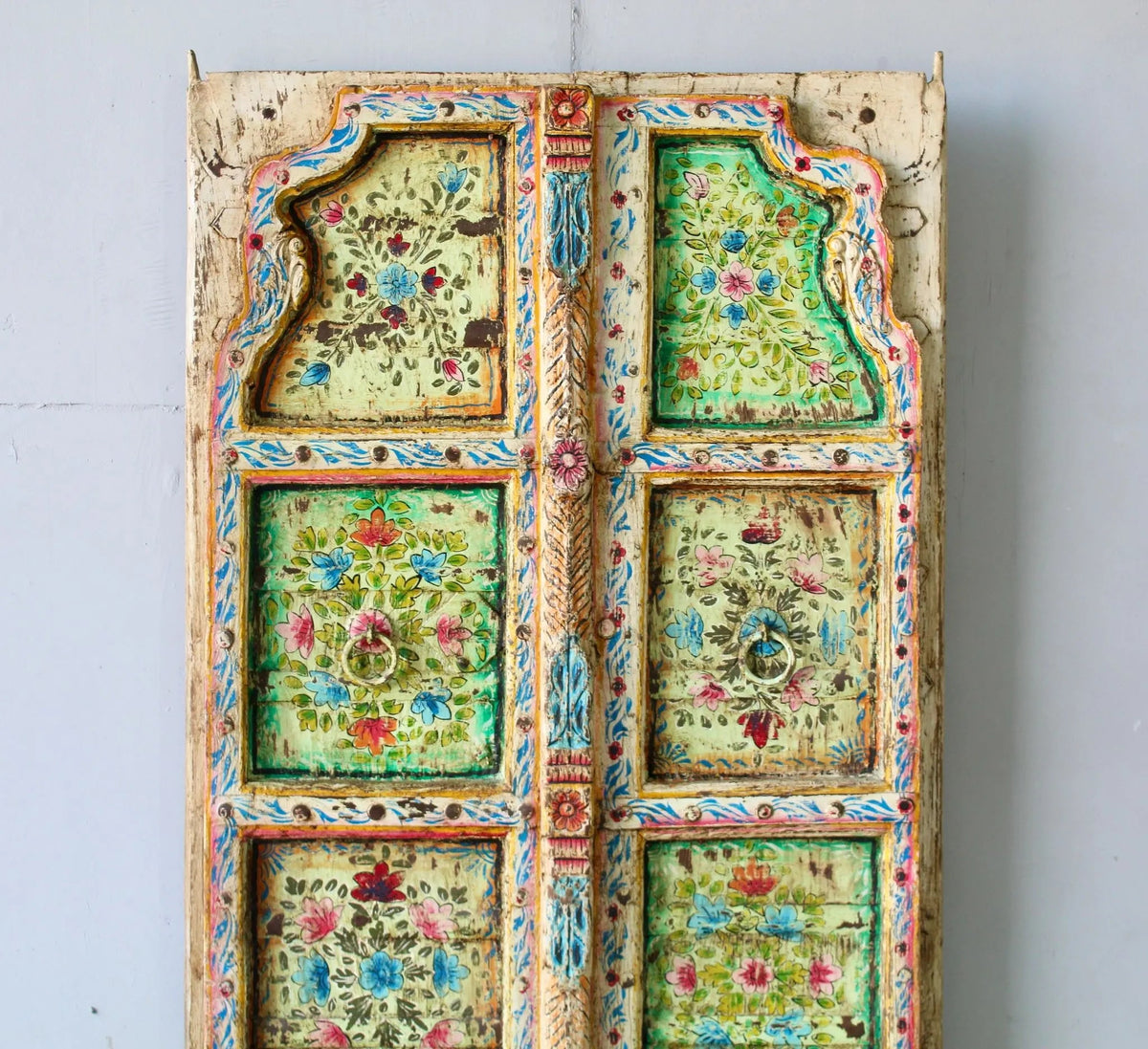 Gitra Hand-Painted Floral Door Panel - DOBRI ARTS AU