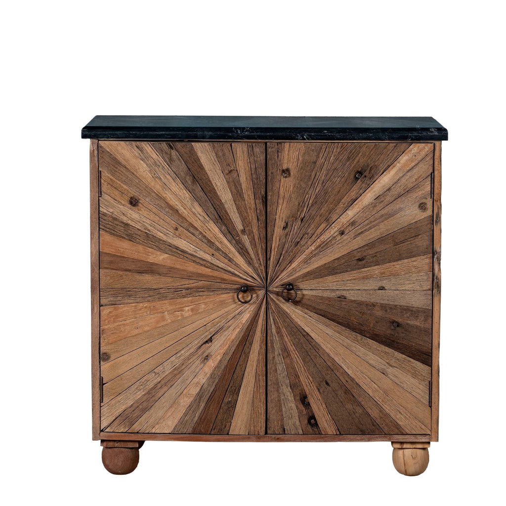 Kalakand Sunburst Driftwood Storage Cabinet - DOBRI ARTS AU