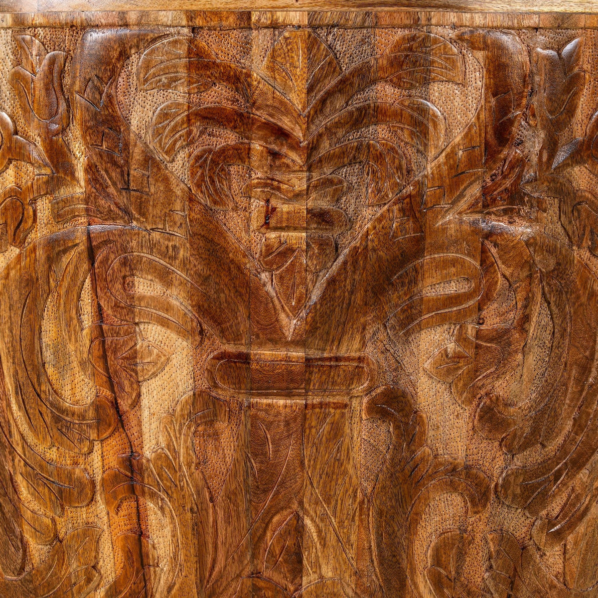 Kareena Solid Mango Wood Round Coffee Table - DOBRI ARTS AU