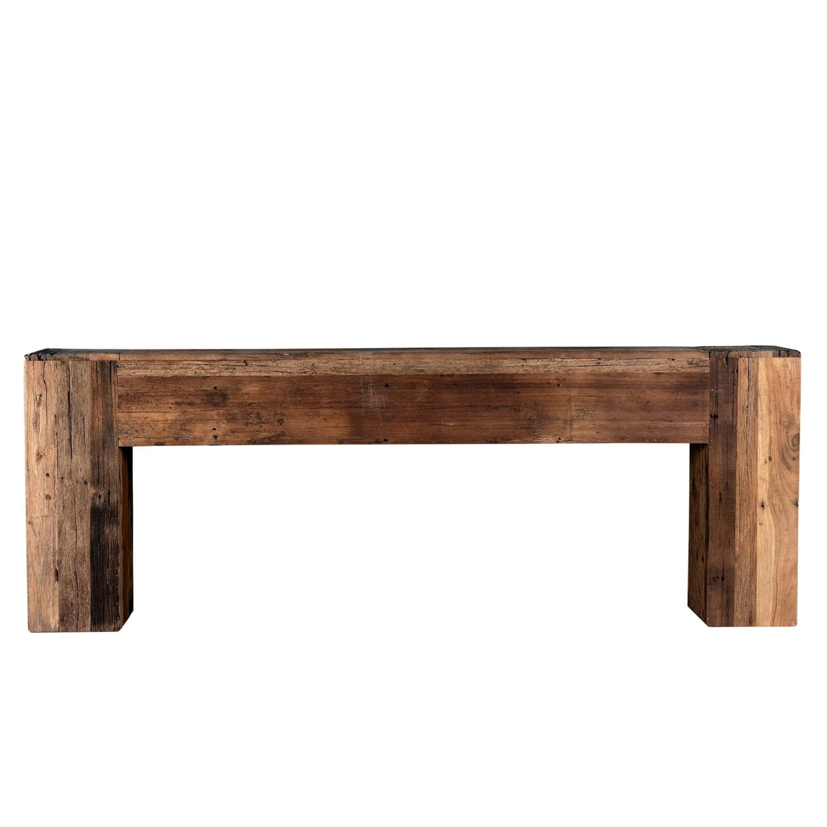 Kashvi Solid Reclaimed Wood Beam Console - DOBRI ARTS AU