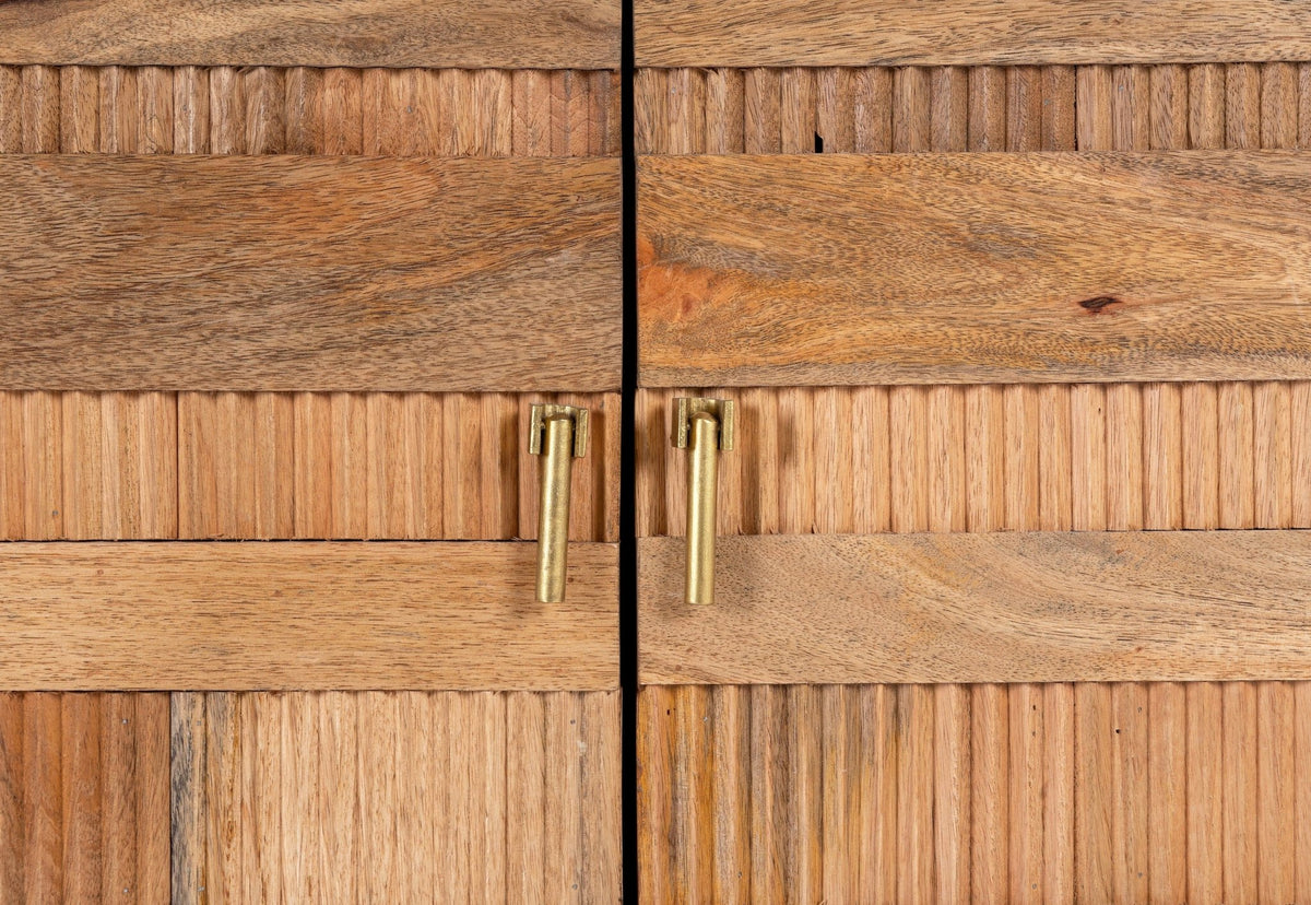 Kaveesha Minimalist Solid Wood Storage Cabinet - DOBRI ARTS AU