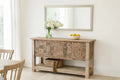 Lilac Hand-Carved Patchwork Console Table - DOBRI ARTS AU