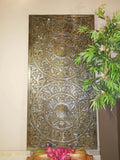 Mandala Grande Hand-Carved Wooden Wall Panel - DOBRI ARTS AU