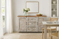 Mardan Vintage Style Carved Wooden Sideboard - DOBRI ARTS AU