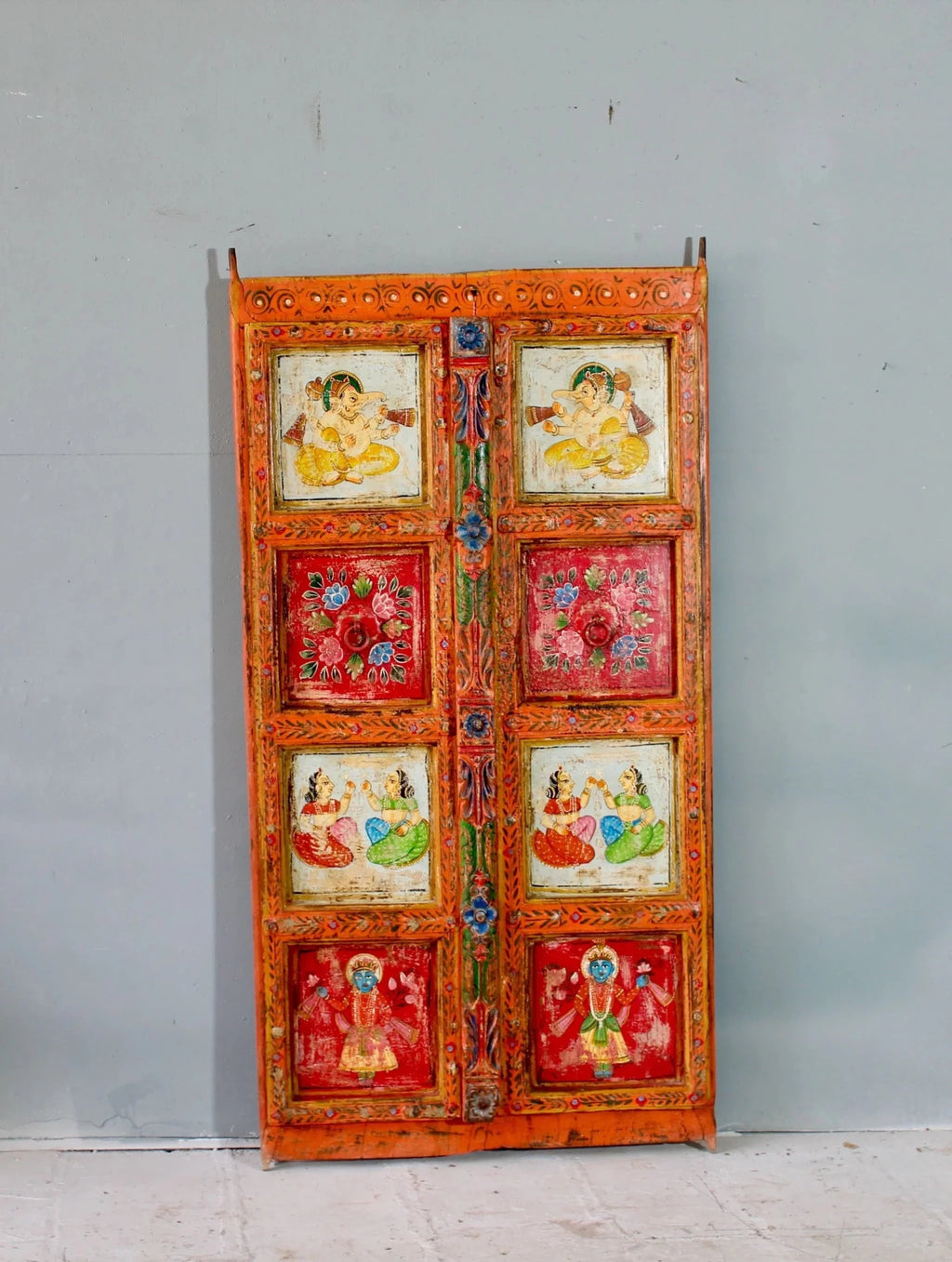 Moksh Hand-Painted Mythological Door Panel - DOBRI ARTS AU
