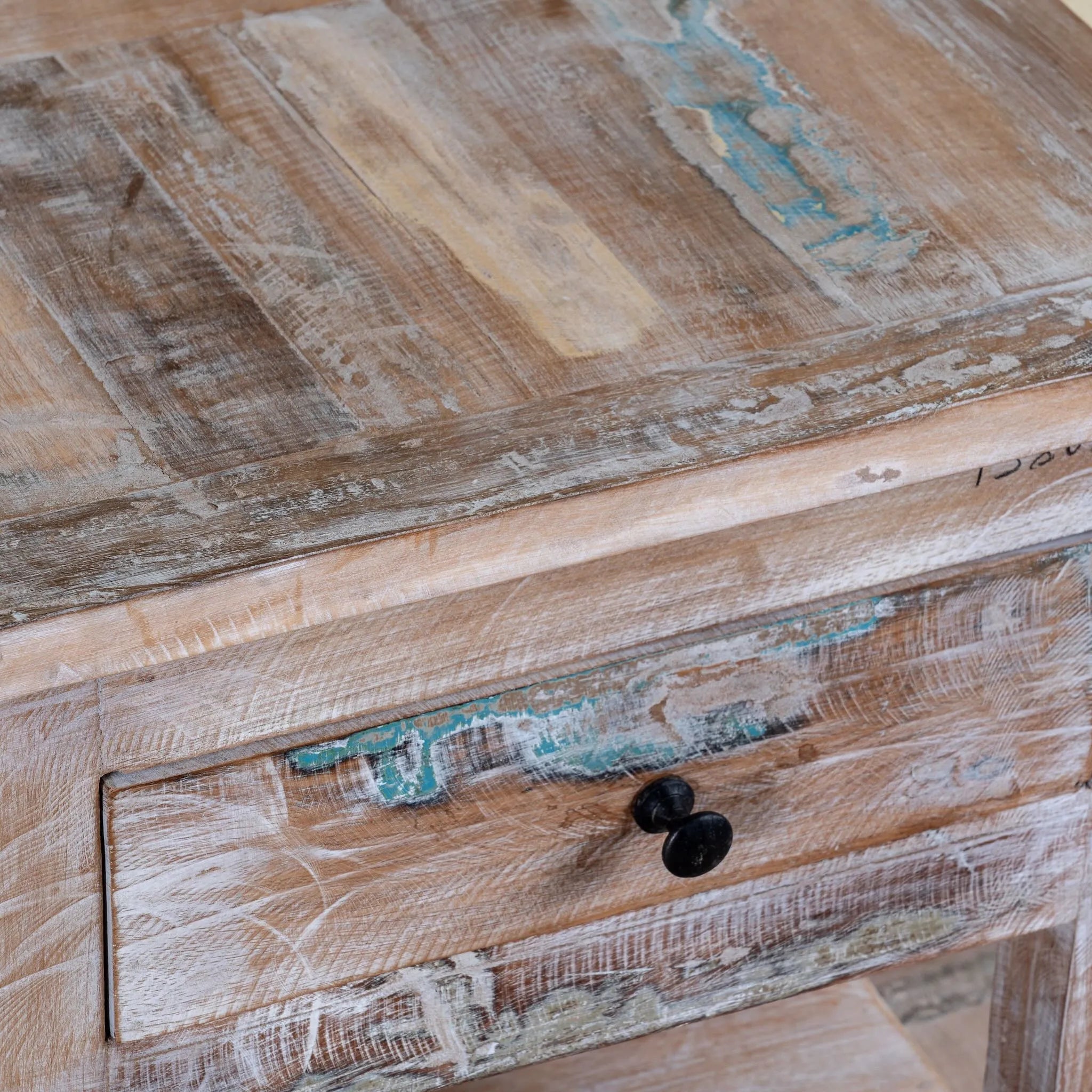 Navira Rustic Bedside Table Set - DOBRI ARTS AU