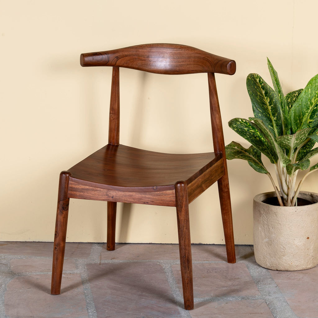 Nero Sculpted Dining Chair - DOBRI ARTS AU