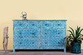 Nitara Hand-Painted Floral Drawer Chest - DOBRI ARTS AU