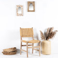 Noa Rustic Woven Dining Chair - DOBRI ARTS AU