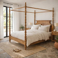 Oakridge Heritage Canopy Bed (King Size) - DOBRI ARTS AU