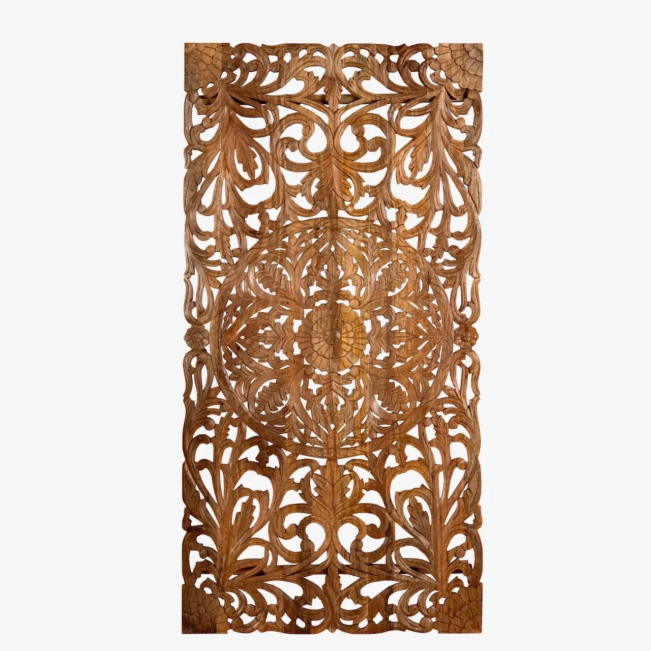 Padmavalli Ornate Mandala Carved Wall Panel - DOBRI ARTS AU