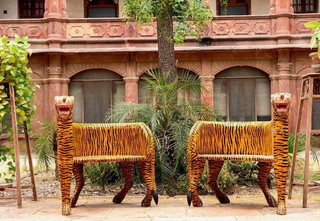 Raja Tiger Statement Chair - DOBRI ARTS AU