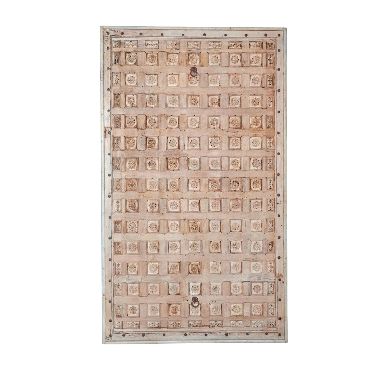Rajmahal Grand Carved Teak Door Panel - DOBRI ARTS AU