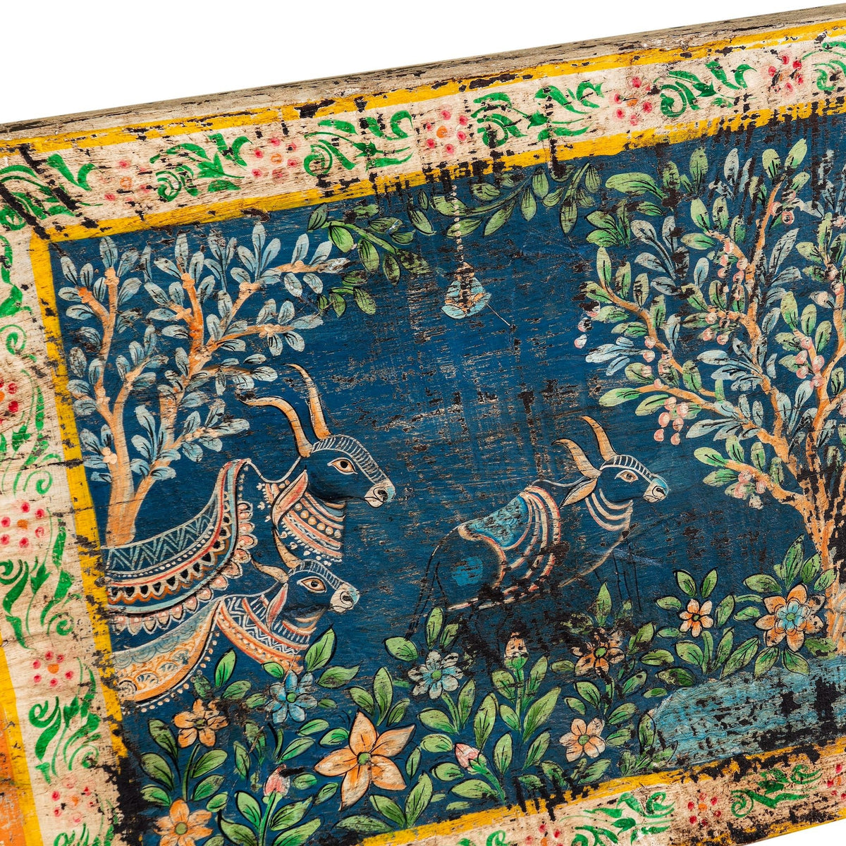 Rangmaya Hand-Painted Heritage Wall Panel - DOBRI ARTS AU
