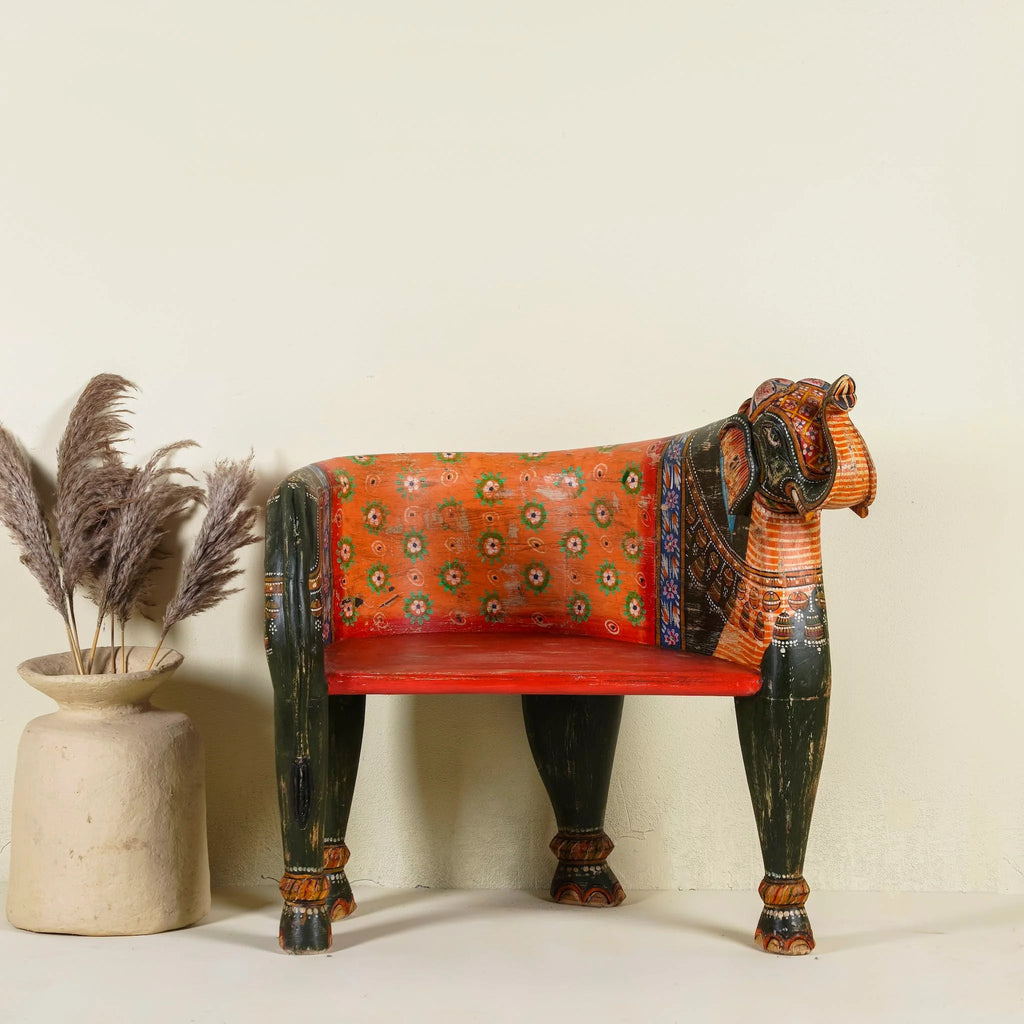 Ravi Elephant Statement Bench - DOBRI ARTS AU
