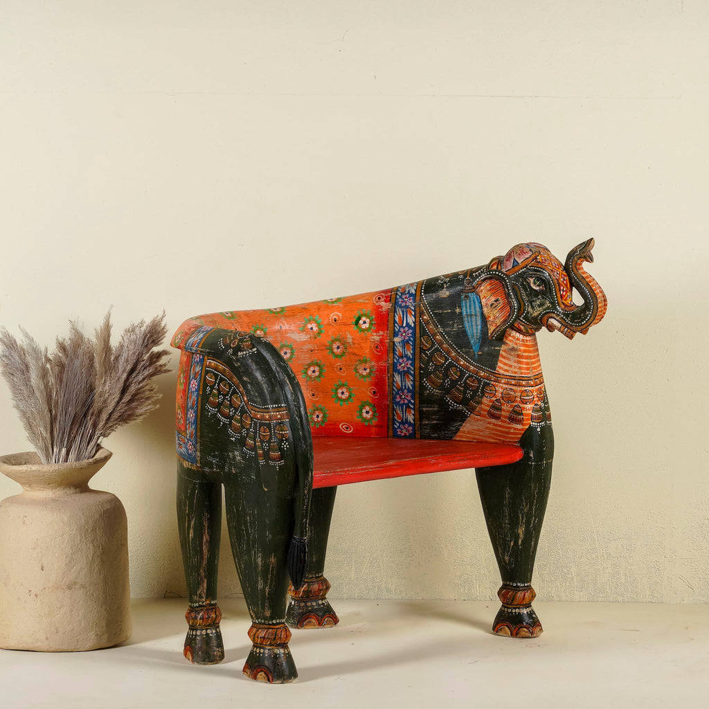Ravi Elephant Statement Bench - DOBRI ARTS AU