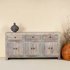 Reclaimed Wood Sideboard – Rustic Style - DOBRI ARTS AU
