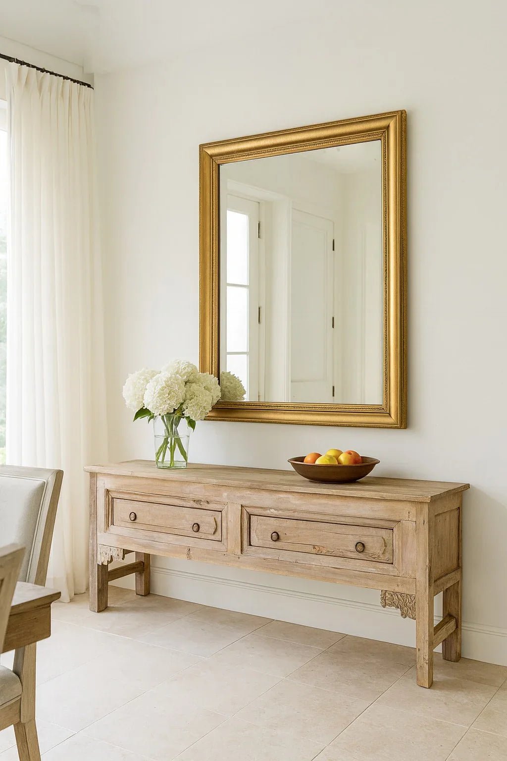 Ruchika Vintage Panel Console Table - DOBRI ARTS AU