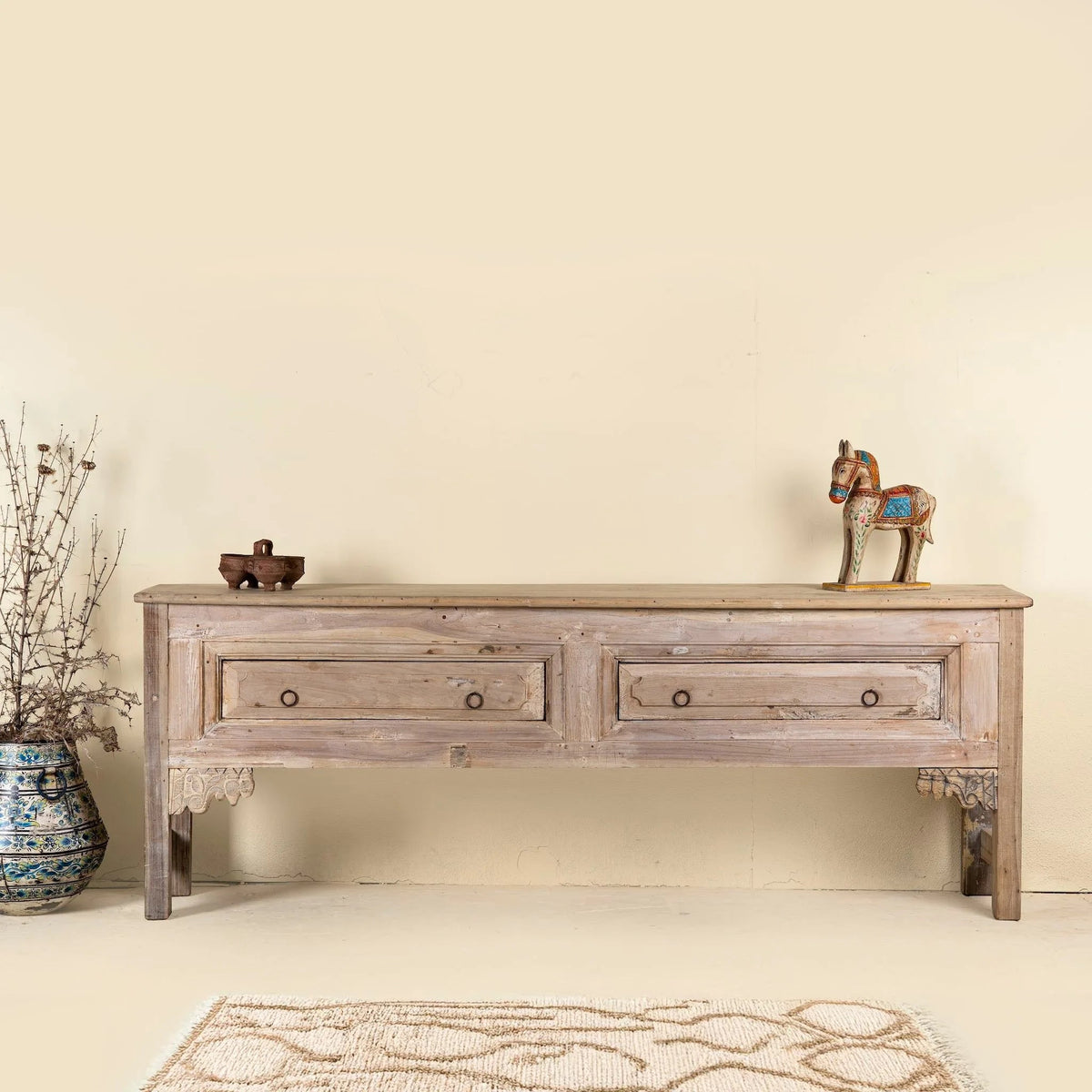 Ruchika Vintage Panel Console Table - DOBRI ARTS AU
