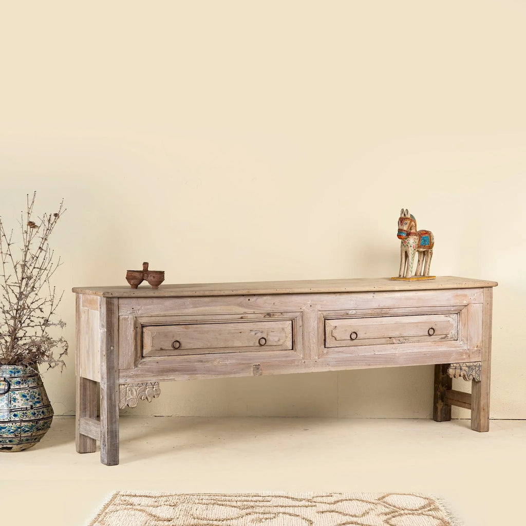 Ruchika Vintage Panel Console Table - DOBRI ARTS AU